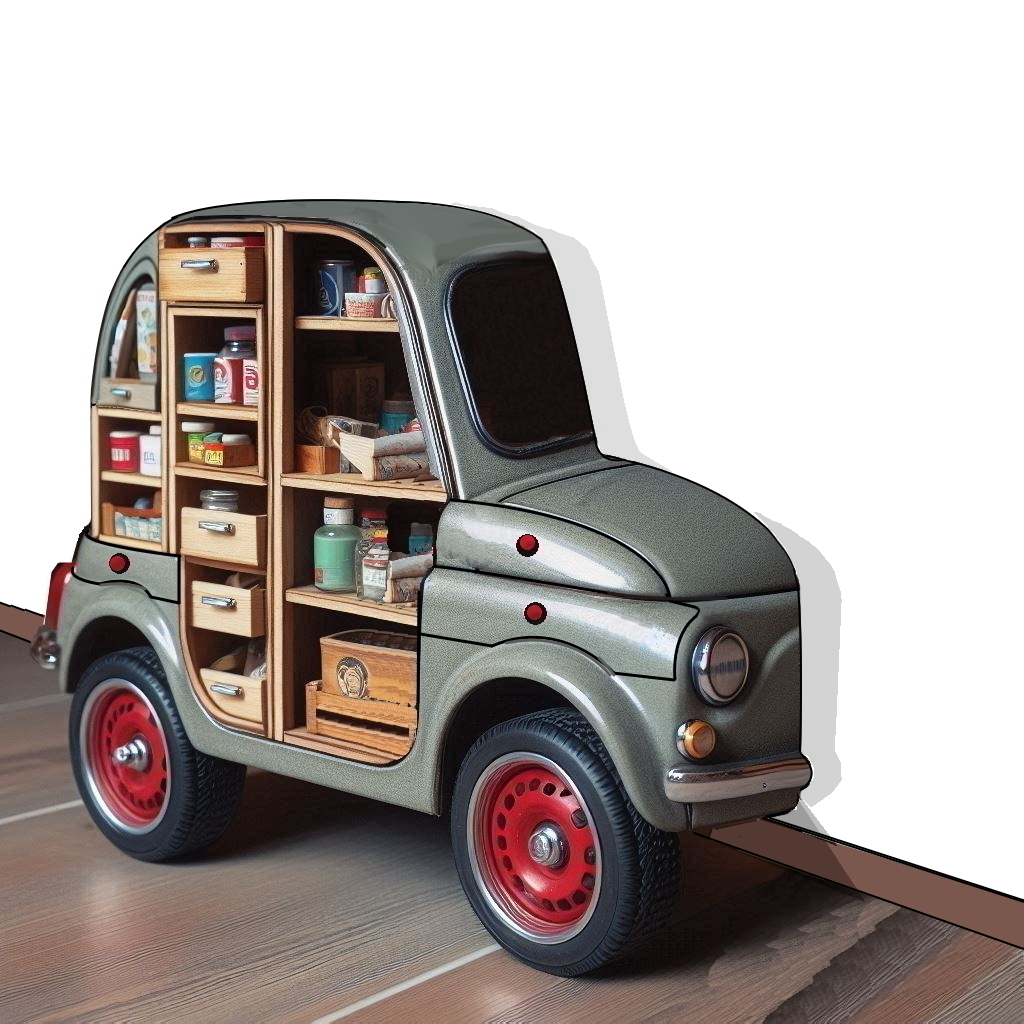 Fiat 500 Sideboard