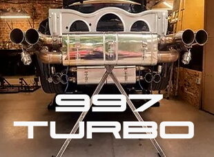 Porsche 997 Turbo Exhaust System